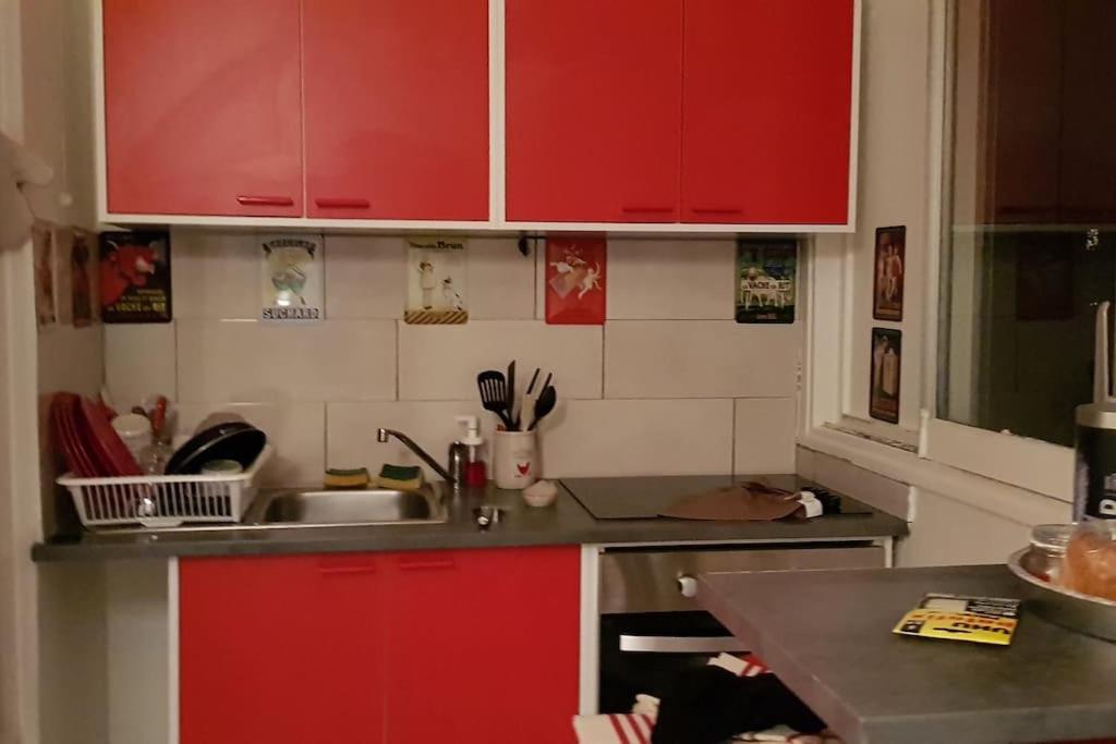Appartamento Parking Prive,T1 Bis, 10Mn Lyon Centre Villeurbanne Esterno foto